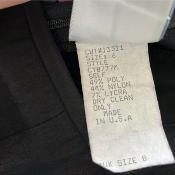 Tadashi VTG Panel Midi Mermaid Fit Flare Pencil Skirt - Picture 8 of 8